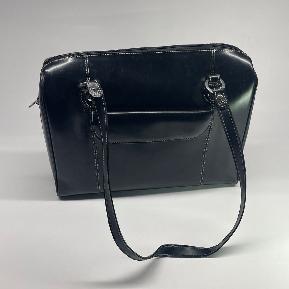 McKleinUSA Glenview Leather Women's Case for 15" Laptops Black